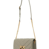 LOVE CLICK BIG CHEVRON BAG