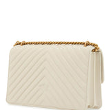 CHEVRON QUILTED CLASSIC LOVE BAG ONE