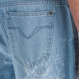 "BAROQUE SEA DENIM LASERED