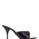 'OPERA BOW PATENT LEATHER MULES