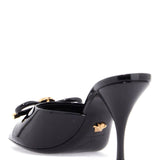 'OPERA BOW PATENT LEATHER MULES