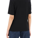 COTTON AND SILK BLEND T-SHIRT