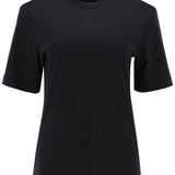 COTTON AND SILK BLEND T-SHIRT