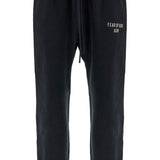 BLACK HEAVY FLEECE SWEATPANTS