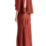 MAXI DRESS EDEN WITH CAPE SLEEVES