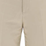 TAILORED CANVAS BERMUDA SHORTS