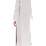 LONG LINEN CAFTAN DRESS