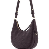 HALF-MOON LEATHER T MONOGRAM BAG