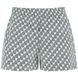 PRINTED POPLIN SHORTS FOR