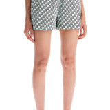 PRINTED POPLIN SHORTS FOR