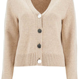 SHORT WOOL CARDIGAN FOR WOMEN