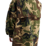 NYLON CAMOUFLAGE OVERSHIRT FOR