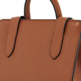 NANO TOTE IN CHESTNUT CALF LEATHER