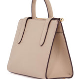 MINI HANDBAG IN NEUTRAL CALFSKIN WITH MAGNETIC CLOSURE