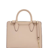 MINI HANDBAG IN NEUTRAL CALFSKIN WITH MAGNETIC CLOSURE