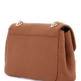 BROWN CALFSKIN MINI SHOULDER AND CROSSBODY BAG