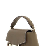 KHAKI CALFSKIN MOSAIC NANO BAG WITH ADJUSTABLE STRAP