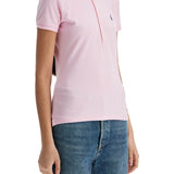 JULIE SLIM FIT FIVE BUTTON POLO SHIRT