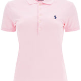 JULIE SLIM FIT FIVE BUTTON POLO SHIRT