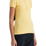 JULIE SLIM FIT FIVE BUTTON POLO SHIRT