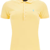 JULIE SLIM FIT FIVE BUTTON POLO SHIRT