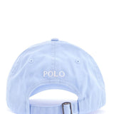 ADJUSTABLE WIDE BRIM COTTON CAP OFFICE BLUE FOR WOMEN