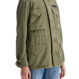 LOOSE OLIVE GREEN M51 JACKET IN COTTON