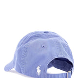 WOMEN'S SPORTS CAP WITH CURVED BRIM CAMPUS BLUE COTTON