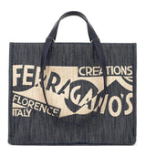 LOGO PRINTED TOTE BAG (M)