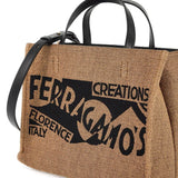 LOGO PRINTED SMALL TOTE BAG