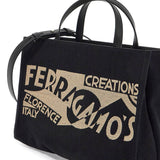 LOGO PRINTED SMALL TOTE BAG