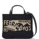 LOGO PRINTED SMALL TOTE BAG