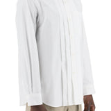 LAYERED POPLIN EFFECT SHIRT WITH