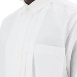 LAYERED POPLIN EFFECT SHIRT WITH