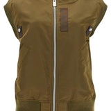 LAYERED NYLON VEST FOR OUTDOOR