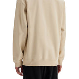 'ROUND NECK SWEATSHIRT WITH GROS GRAIN