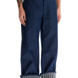 BAGGY WITH MAXI CUFF  BAGGY JEANS WITH