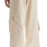 CARGO GABARDINE TROUSERS IN EIGHT