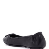 SUEDE MINNIE TRAVEL BALLET FLATS