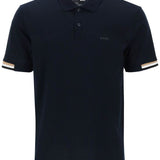 PARLAY POLO SHIRT WITH STRIPE DETAIL