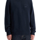 CREWNECK SWEATSHIRT WITH DOUBLE MON