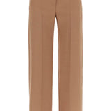 STRAIGHT WOOL TROUSERS FOR MEN.