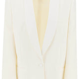 SINGLE-BREASTED TAILORED BLAZER WITH SH