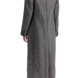 MAXI TWEED COAT IN