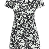 FLORAL SILK MINI DRESS BY STELLA  ICONIC FLORAL