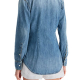 'VINTAGE WASH DENIM SHIRT'