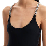 "TANK TOP WITH CHAINS ON