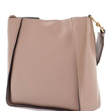 MINI CROSSBODY BAG ALTER MAT BEIGE WITH ADJUSTABLE STRAP