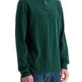 CUSTOM SLIM FIT LONG SLEEVE POLO SHIRT