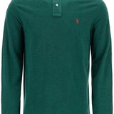 CUSTOM SLIM FIT LONG SLEEVE POLO SHIRT